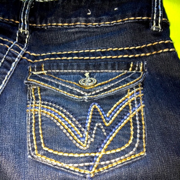 WAREHOUSE ONE NWOT MID RISE BOOT JEANS Size 26”WX32”L - Picture 3 of 7